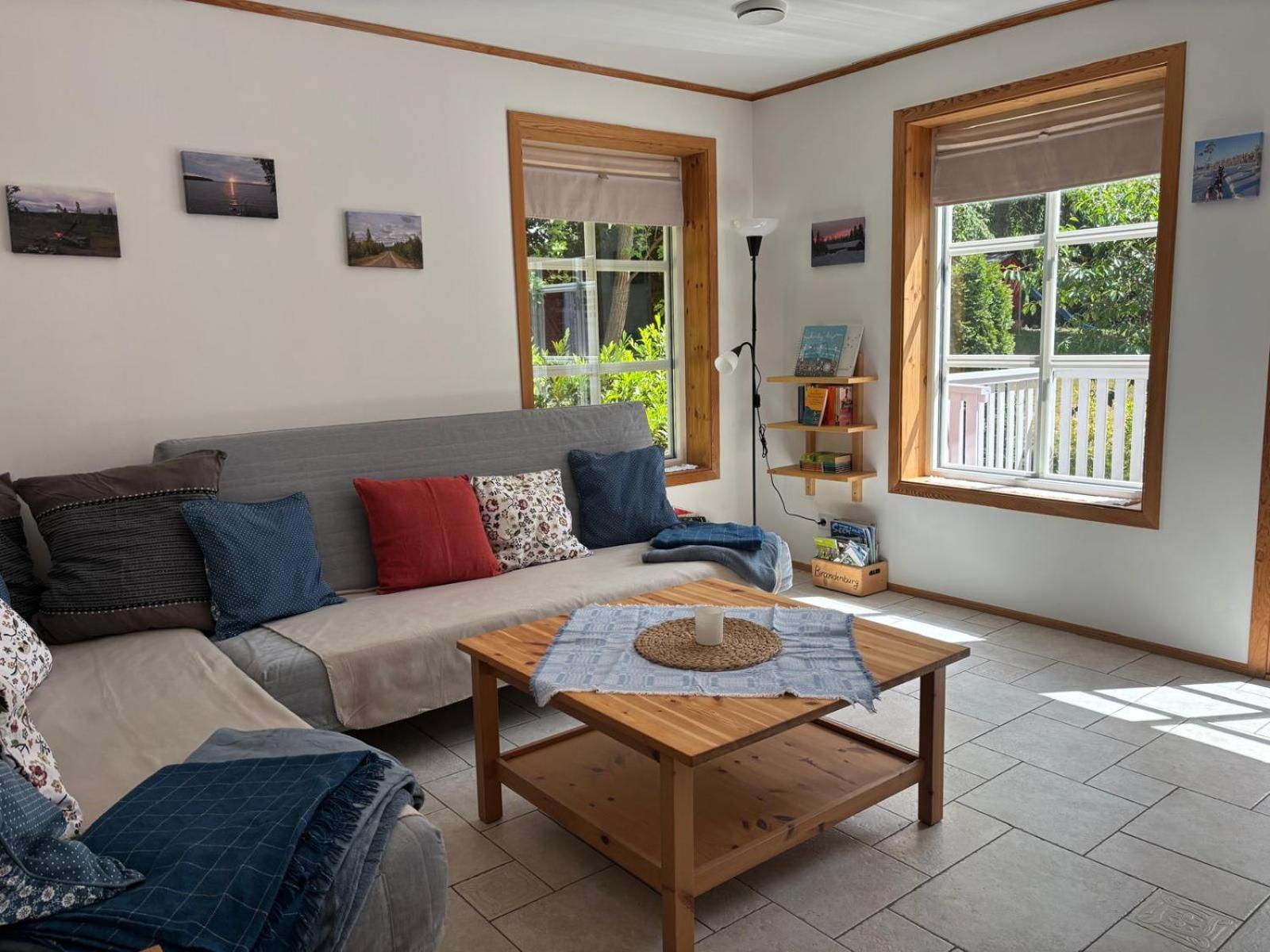Toms Stuga Ferienwohnung Schöneiche Exterior foto