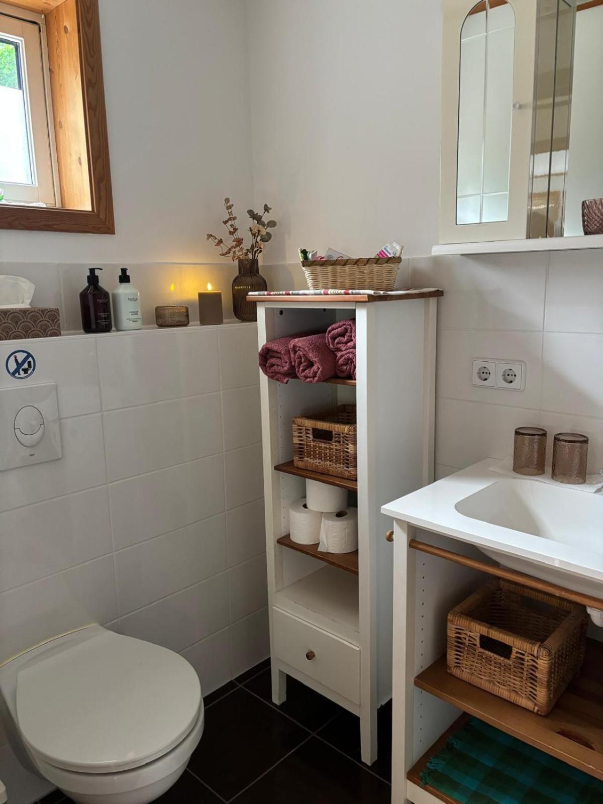 Toms Stuga Ferienwohnung Schöneiche Exterior foto